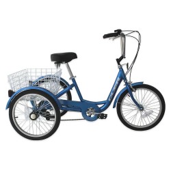 пътни,и,градски,велосипеди,qüer,26´´,6s,tricycle,silver,(blue)