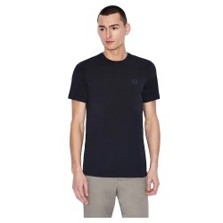 тениска,мъжки,тениски,armani,exchange,8nzt84,z8m9z,short,sleeve,v,neck,t,shirt,navy,(blue)