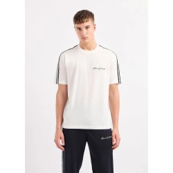 тениска,мъжки,тениски,armani,exchange,8nztsg,zj9az,short,sleeve,v,neck,t,shirt,white