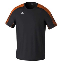 тениска,мъжки,тениски,erima,evo,star,short,sleeve,t,shirt,black,orange,(black)