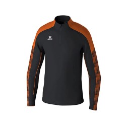 блуза,мъжки,пуловери,erima,evo,star,training,half,zip,sweatshirt,black,orange,(orange)