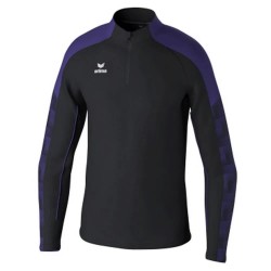 юношеска,блуза,детски,блузи,erima,evo,star,training,junior,half,zip,sweatshirt,black,ultra,violet,(black)