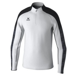 юношеска,блуза,детски,блузи,erima,evo,star,training,junior,half,zip,sweatshirt,white,black,(white)
