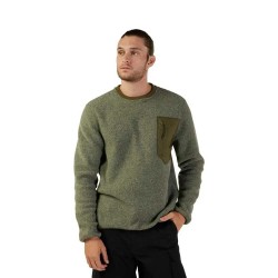 блуза,мъжки,пуловери,fox,racing,survivalist,sherpa,sweatshirt,green