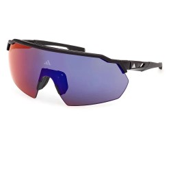 слънчеви,очила,слънчеви,очила,adidas,cmpt,shield,polarized,sunglasses,matte,black,gradient,or,mirror,violet,(black)