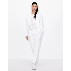 блуза,дамски,блузи,armani,exchange,8nym21,yj68z,full,zip,sweatshirt,white