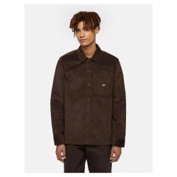 риза,с,дълъг,ръкав,мъжки,ризи,dickies,corduroy,long,sleeve,shirt,chocolate,brown,(brown)