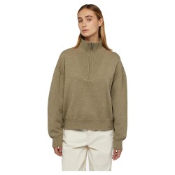 блуза,дамски,пуловери,дамски,плетени,дрехи,dickies,east,helena,half,zip,sweater,green,(imperial,green)