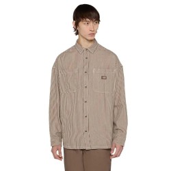 риза,с,дълъг,ръкав,мъжки,ризи,dickies,hickory,long,sleeve,shirt,beige