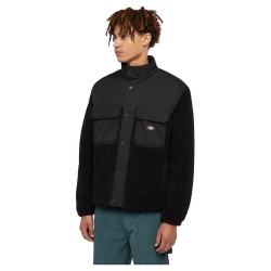 блуза,мъжки,пуловери,dickies,pinesdale,full,zip,sweatshirt,black