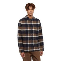 риза,с,дълъг,ръкав,мъжки,ризи,dickies,plaid,coaling,long,sleeve,shirt,multicolor,(mushroom)