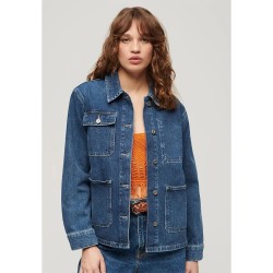 яке,дамски,якета,и,палта,superdry,denim,chore,jacket,blue