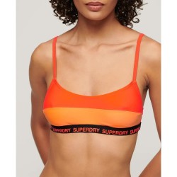 дамски,бански,костюми,superdry,elastic,bralette,bikini,top,neon,sun,orange,(orange)