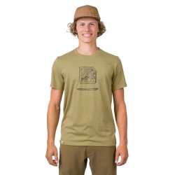 тениска,мъжки,тениски,hannah,miko,short,sleeve,t,shirt,green,(khaki,anthracite)