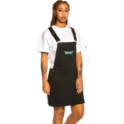 Grimey Gem Cutting sleeveless overall - Black (Black) дамски,гащеризони,grimey,gem,cutting,sleeveless,overall,black,(black)