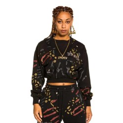тениска,дамски,тениски,grimey,jazz,thing,all,over,print,long,sleeve,t,shirt,black,(black)