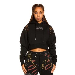 блуза,дамски,блузи,grimey,jazz,thing,lace,sweatshirt,black
