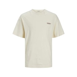 тениска,мъжки,тениски,jack,&,jones,mykonos,geo,short,sleeve,t,shirt,beige,(buttercream)