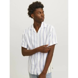 риза,с,къс,ръкав,мъжки,ризи,jack,&,jones,noto,stripe,resort,short,sleeve,shirt,cloud,dancer,(white)