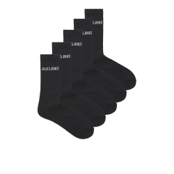 чорапи,детски,чорапи,jack,&,jones,regen,socks,5,pairs,black,(pack,black)