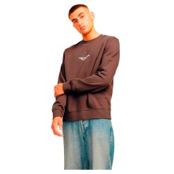 блуза,мъжки,пуловери,jack,&,jones,vesterbro,sweat,sweatshirt,brown,(kalamata)