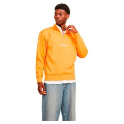 блуза,мъжки,пуловери,jack,&,jones,vesterbro,sweat,quarter,zip,half,zip,sweatshirt,yellow,(honey,yellow)