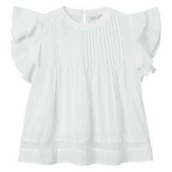 детски,ризи,детски,облекла,за,момичета,детски,блузи,name,it,faride,short,sleeve,blouse,white,(bright,white)