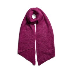 шал,ръкавици,шапки,и,шалове,pieces,pyron,lurex,long,scarf,pink,(festival,fuchsia,detail,silver,lurex)