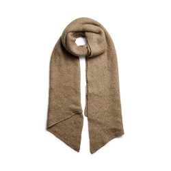 шал,ръкавици,шапки,и,шалове,pieces,pyron,lurex,long,scarf,silver,mink,detail,gold,lurex,(brown)