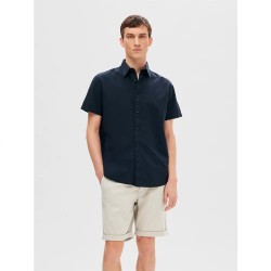 риза,с,къс,ръкав,мъжки,ризи,selected,regnew,short,sleeve,shirt,blue,(sky,captain)