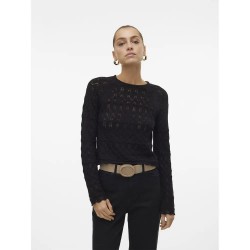блуза,дамски,пуловери,дамски,плетени,дрехи,vero,moda,new,fabienne,sweater,black,(black)
