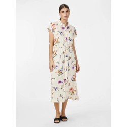 рокля,дамски,поли,и,рокли,yas,asina,short,sleeve,long,dress,whitecap,gray,aop,botanica,print,(multicolor)