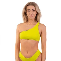 дамски,бански,костюми,nebbia,one,shoulder,bandeau,448,bikini,top,yellow,(green)