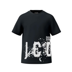 детска,тениска,детски,тениски,dsquared2,kids,relax,icon,short,sleeve,t,shirt,white,(black)