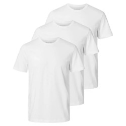 тениска,мъжки,тениски,selected,cormac,short,sleeve,t,shirt,3,units,white,(bright,white)