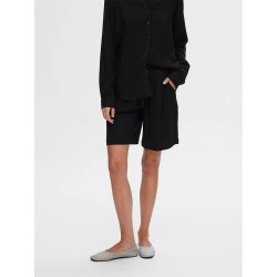 къси,панталони,дамски,панталони,selected,viva,shorts,black,(black)