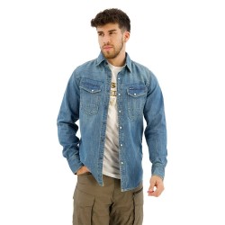 риза,с,дълъг,ръкав,мъжки,ризи,g,star,d23616,d252,slim,fit,long,sleeve,shirt,blue,(faded,cricket,blue)