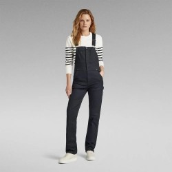дамски,гащеризони,g,star,dungaree,overall,dark,black,(black)