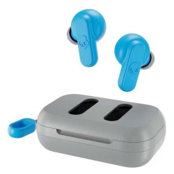 слушалки,слушалки,skullcandy,dime2,wireless,earphones,grey,(grey,blue)