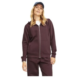 блуза,дамски,блузи,jack,&,jones,abbie,jjxx,full,zip,sweatshirt,brown,(sassafras,print,decadent,chocolate,jjxx,logo)