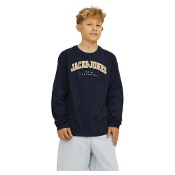 тениска,детски,тениски,jack,&,jones,caleb,long,sleeve,t,shirt,blue,(navy,blazer,fit,loose)