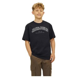 тениска,детски,тениски,jack,&,jones,caleb,short,sleeve,t,shirt,black,fit,loose,(black)