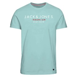 тениска,мъжки,тениски,jack,&,jones,club,short,sleeve,t,shirt,blue,light,(green)