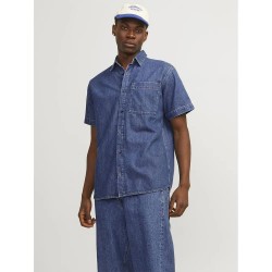 риза,с,къс,ръкав,мъжки,ризи,jack,&,jones,creek,wi,075,short,sleeve,shirt,blue,(blue,denim)