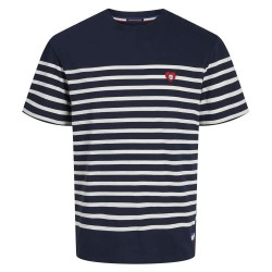 тениска,мъжки,тениски,jack,&,jones,david,short,sleeve,t,shirt,navy,blazer,stripes,cloud,dancer,(black)
