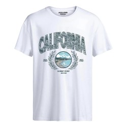 тениска,мъжки,тениски,jack,&,jones,dessert,short,sleeve,t,shirt,white,(white)