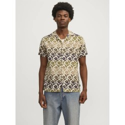 риза,с,къс,ръкав,мъжки,ризи,jack,&,jones,flores,short,sleeve,shirt,cub,aop,comfort,fit,(yellow)