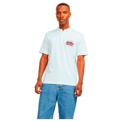 мъжки,блузи,с,яка,jack,&,jones,logo,short,sleeve,polo,cloud,dancer,(white)