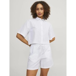 риза,с,къс,ръкав,дамски,блузи,дамски,ризи,jack,&,jones,lulu,jjxx,short,sleeve,shirt,white,(white)