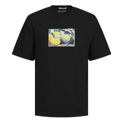тениска,мъжки,тениски,jack,&,jones,noto,art,short,sleeve,t,shirt,black